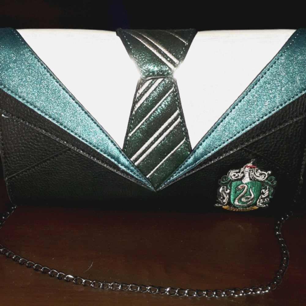 HP Slytherin clutch and wallet